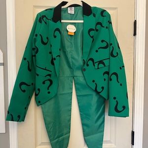 Riddler women's Halloween blazer
